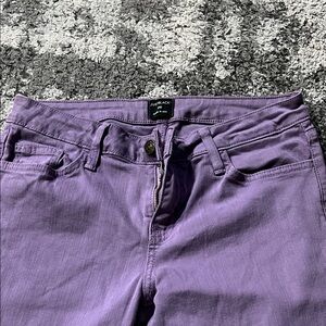 Just Black Lilac Denim Shorts